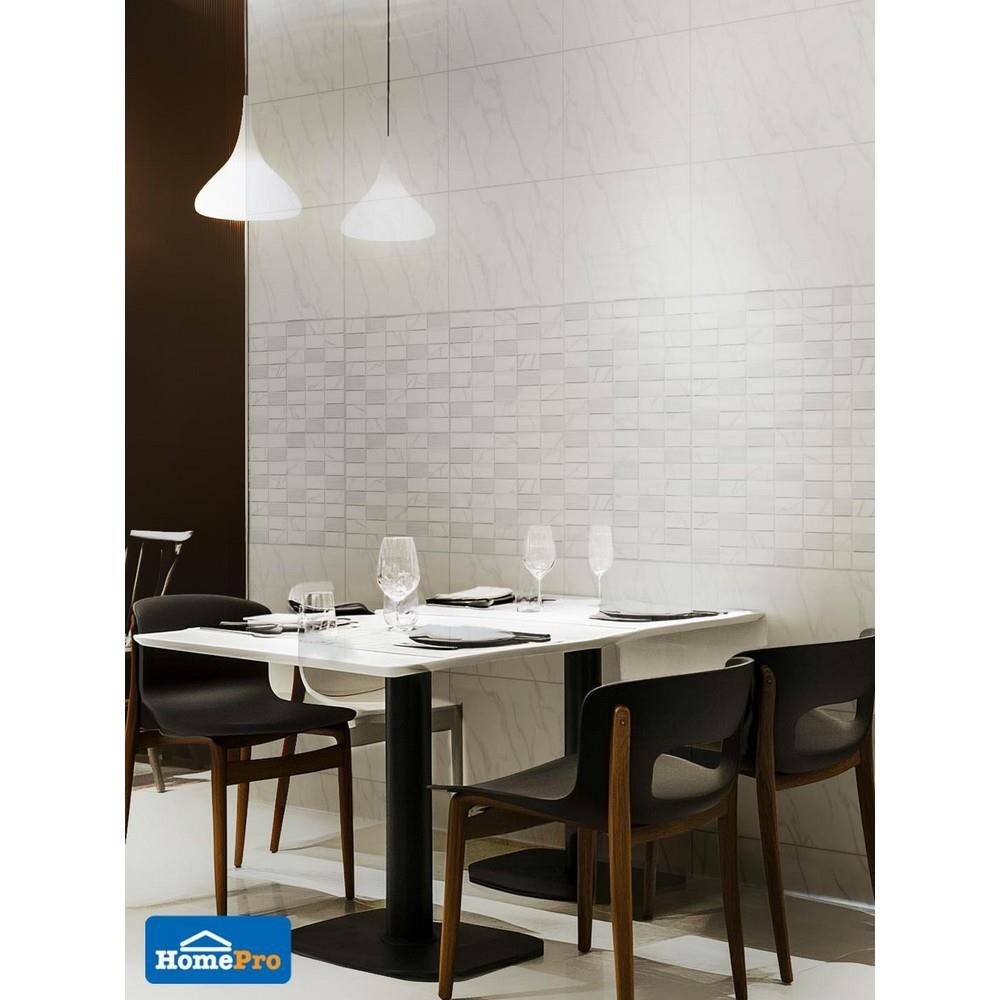 กระเบื้องผนัง 30x45ซม. COTTO ออโรร่า ขาว PM 0.81 ตร.ม.