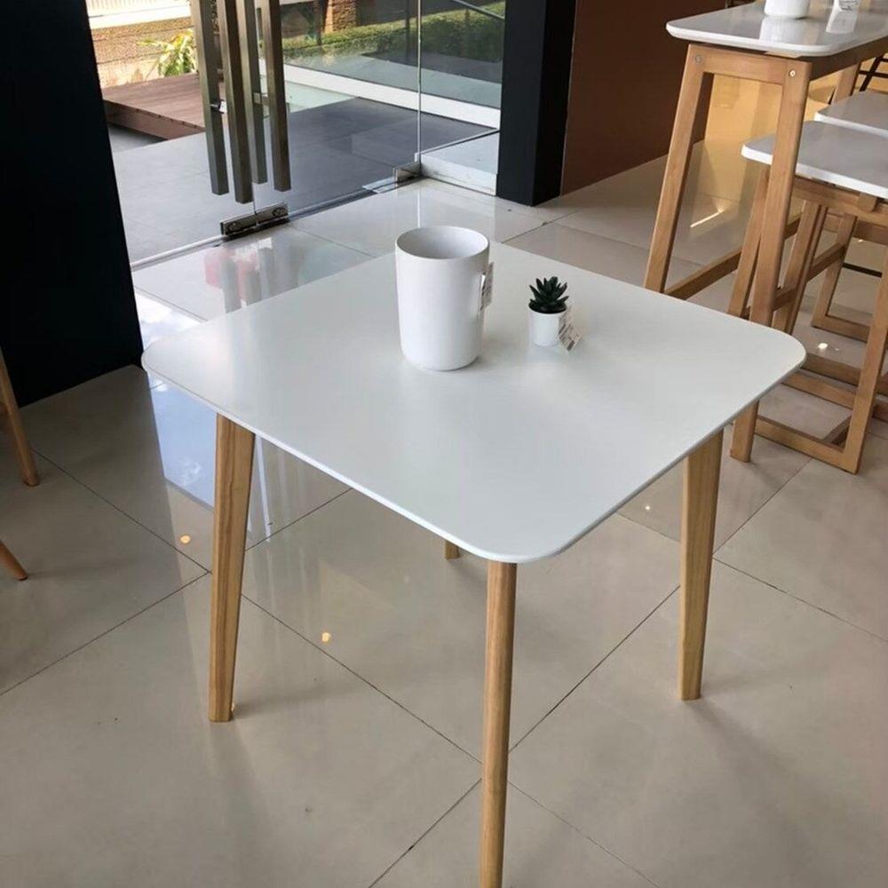 โต๊ะอาหาร KONCEPT 19205649 75 ซม. สีขาว