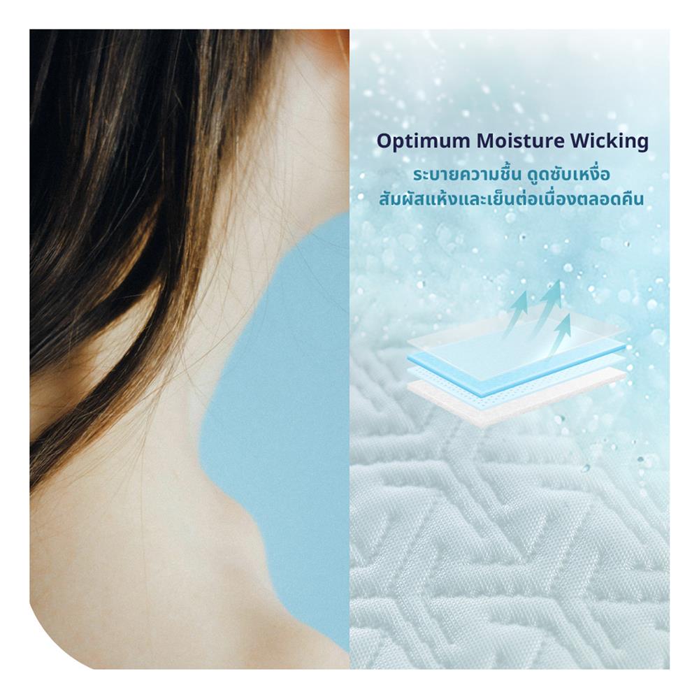 หมอนหนุน เมมโมรี่โฟม LOTUS ITALIAN MICRO VISCO 2.0 18x27 นิ้ว สีขาว