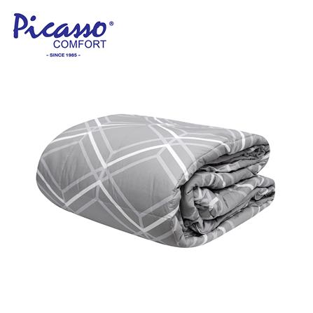 ผ้านวม PICASSO SMILE LIMA 60X80 นิ้ว สี GREY_0