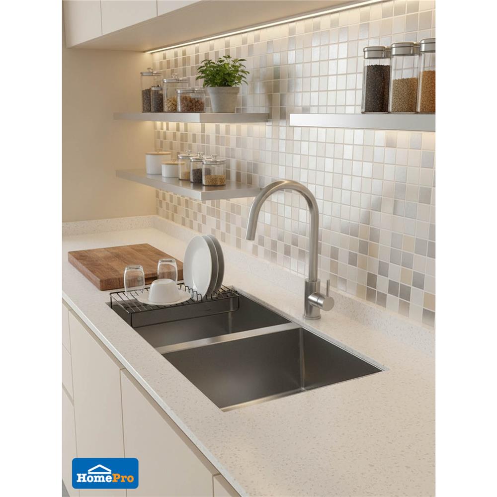 หินสังเคราะห์ 80x160 ซม. TARA เทอร์ราชโซ่ สีขาว