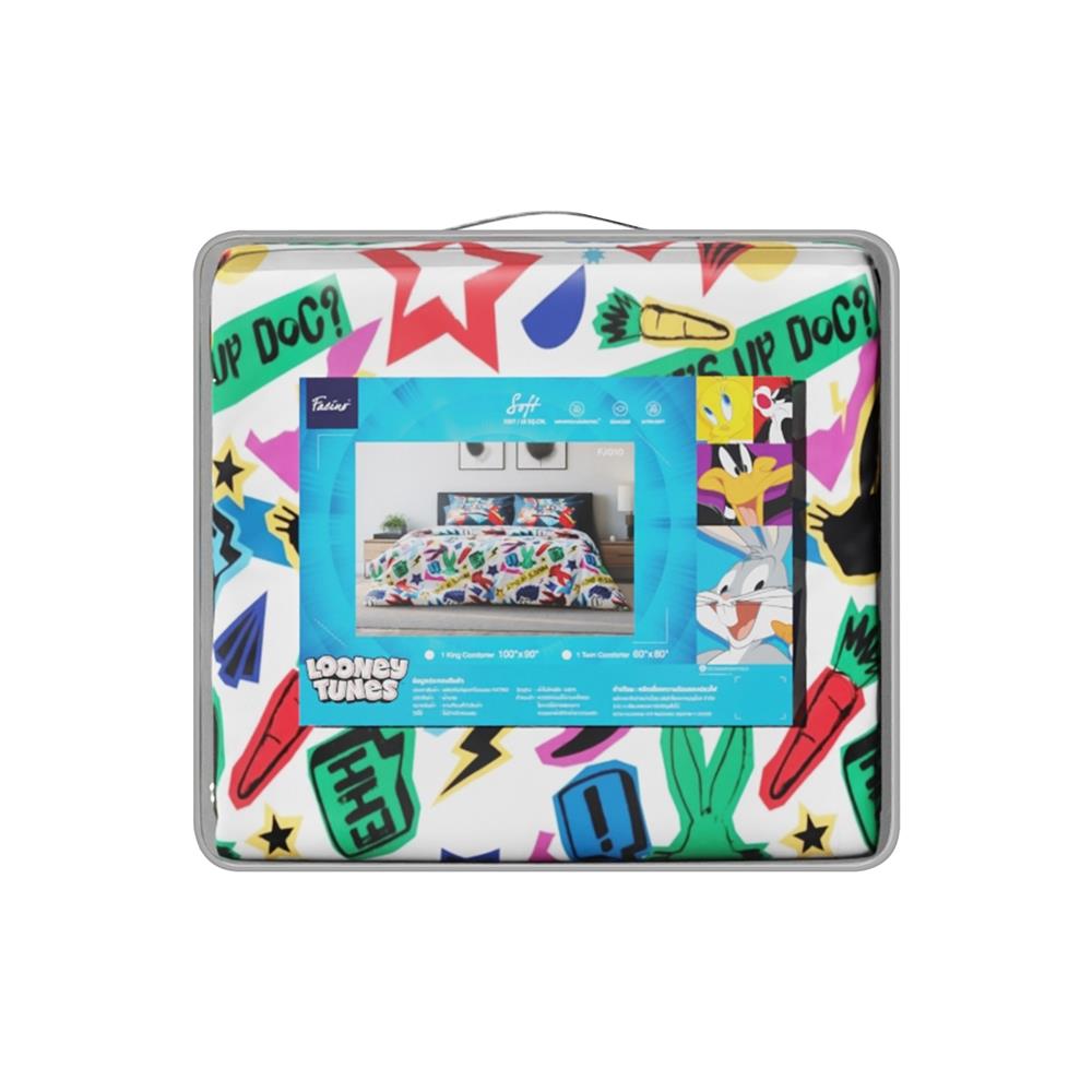 ผ้านวม PREMIER SATIN LOONEY TUNES 60X80 นิ้ว FJ010