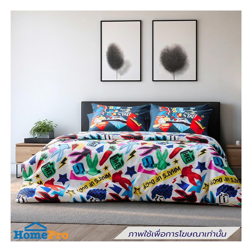 ผ้านวม PREMIER SATIN LOONEY TUNES 60X80 นิ้ว FJ010