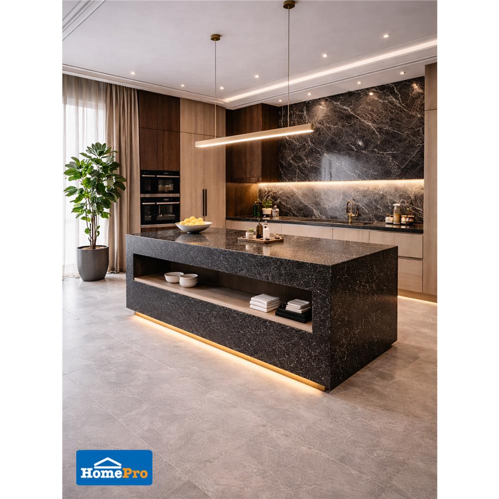 หินสังเคราะห์ 65x150 ซม. TARA เทอร์ราชโซ่ สีดำ