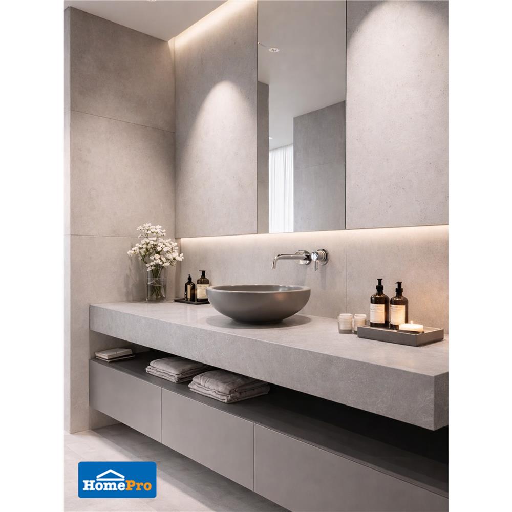 หินสังเคราะห์ 65x150 ซม. TARA โปโตโร่ สีเทา