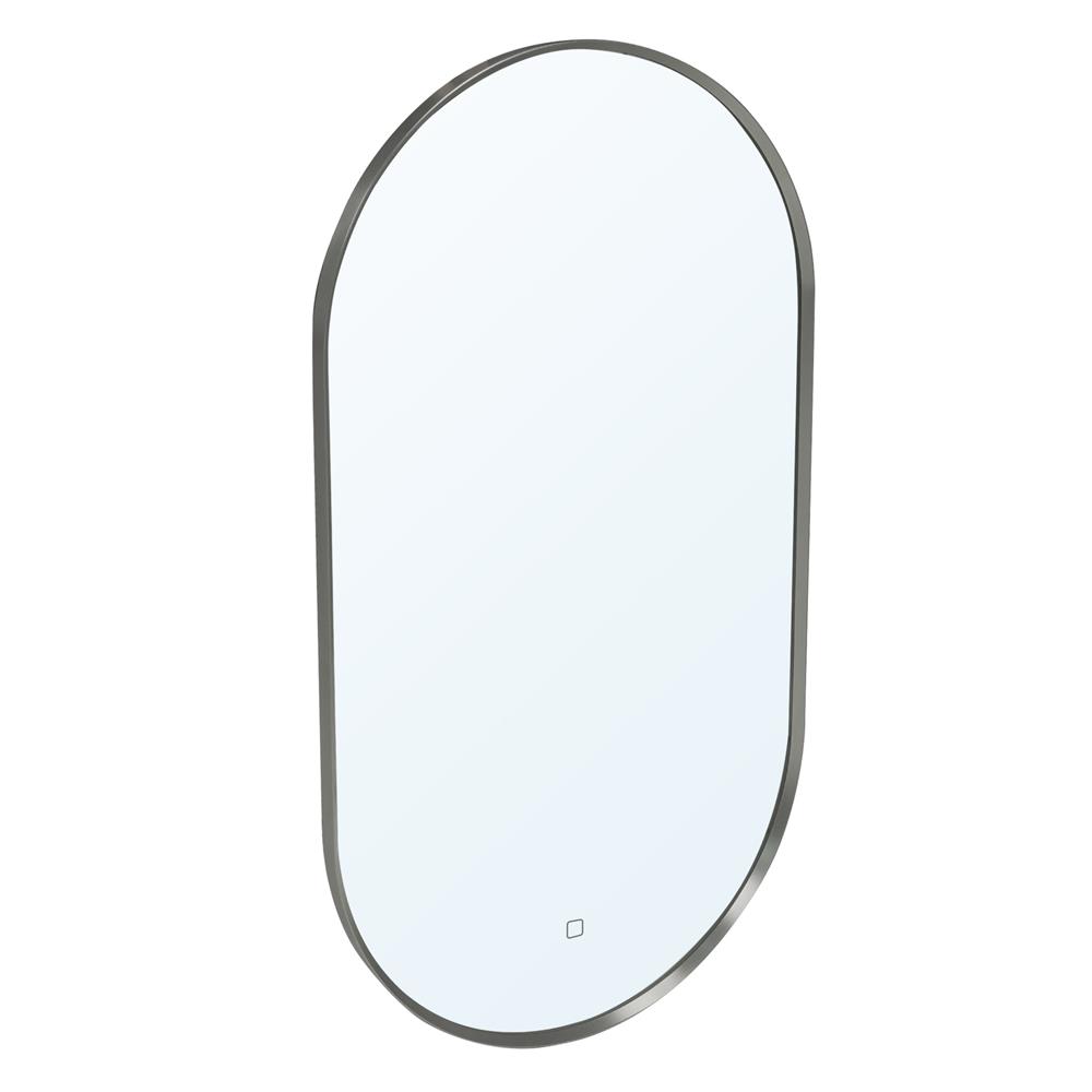 กระจกเงาตกแต่ง LED MOYA O5090 50X90 ซม.