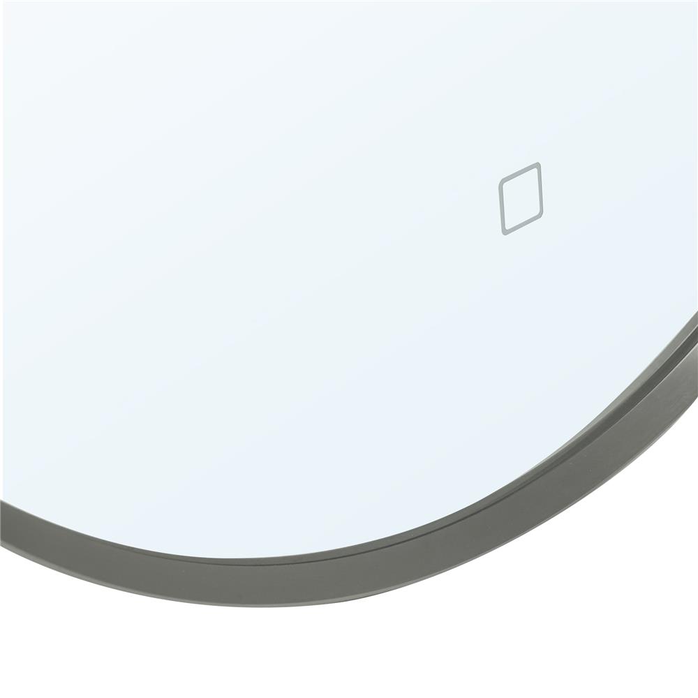 กระจกเงาตกแต่ง LED MOYA O5090 50X90 ซม.