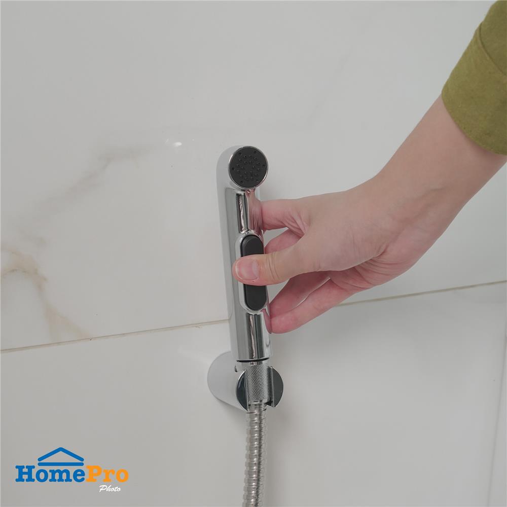 สายฉีดชำระครบชุด MOYA AA35CBB สีโครม