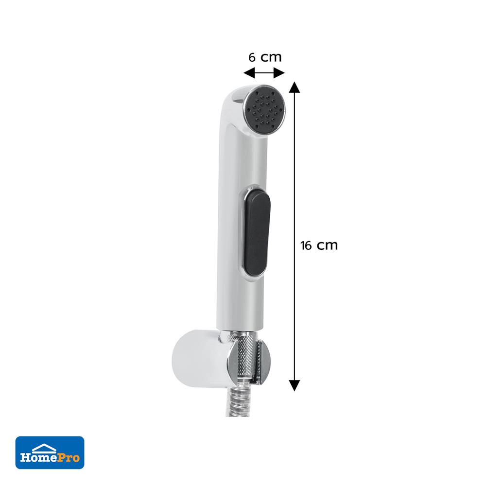 สายฉีดชำระครบชุด MOYA AA35CBB สีโครม