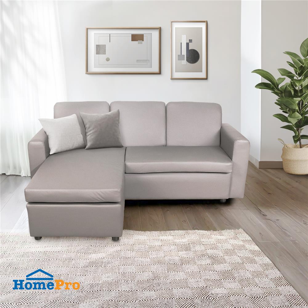 โซฟาเข้ามุม 3 ที่นั่ง FURDINI RALPHS สีเทา