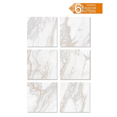 กระเบื้องพื้นพอร์ซเลน 60x60 ซม. COTTO คาลาคัตตา โกลด์ ขาว PM 1.44 ตร.ม._1