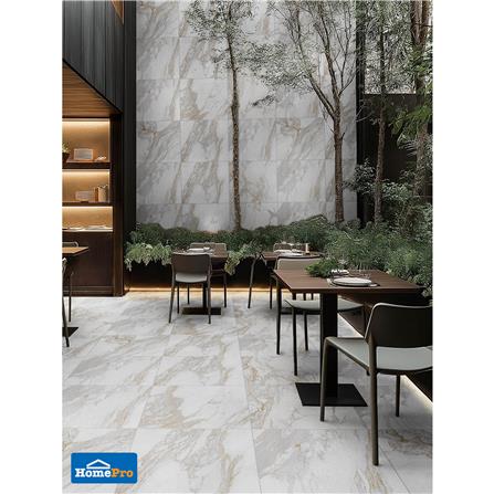 กระเบื้องพื้นพอร์ซเลน 60x60 ซม. COTTO คาลาคัตตา โกลด์ ขาว PM 1.44 ตร.ม._4