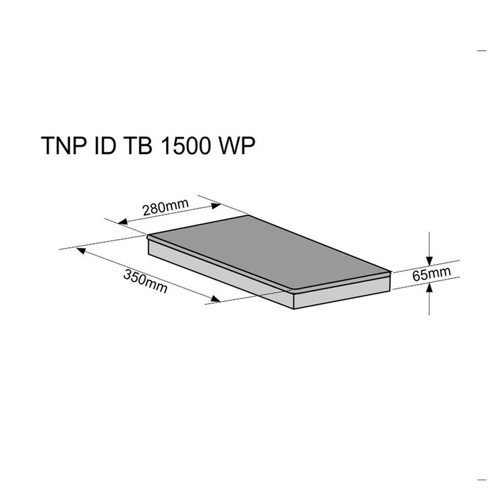 เตาแม่เหล็กไฟฟ้า TECNOPLUS HOB IDTB 1500WP