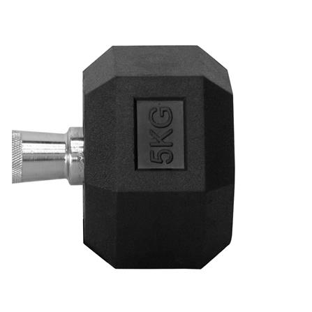ดัมเบลหกเหลี่ยม หุ้มยาง IRONTEC 5 กก. (1 คู่)_2