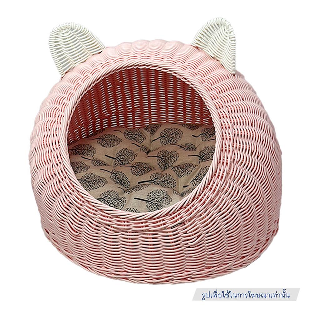 ที่นอนสัตว์เลี้ยง THAI FORWARD 45X44X40 ซม. สีชมพู