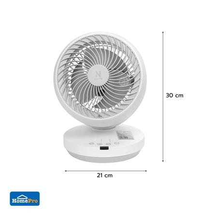 พัดลมตั้งโต๊ะ 6 นิ้ว NIKITO SYF-DQ216R สีเทา_9