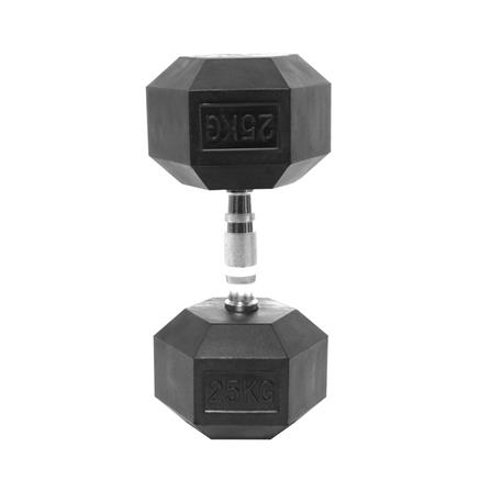ดัมเบลหกเหลี่ยม หุ้มยาง IRONTEC 25 กก._1