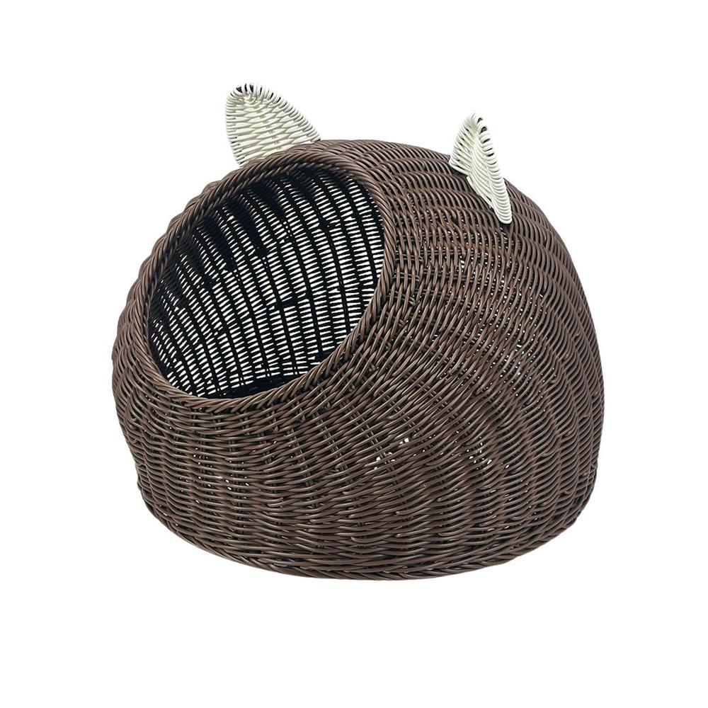 ที่นอนสัตว์เลี้ยง THAI FORWARD 45X44X40 ซม. สีน้ำตาลเข้ม