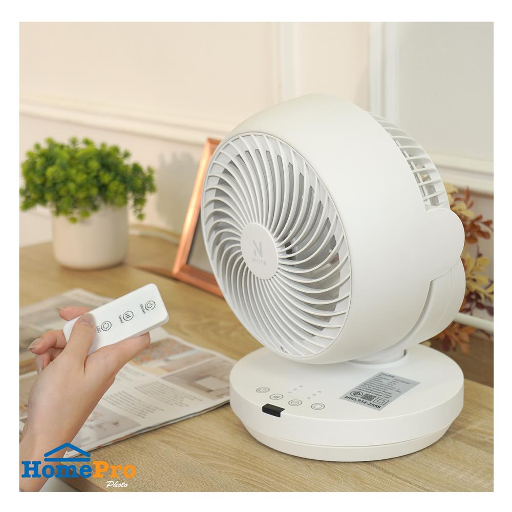 พัดลมตั้งโต๊ะ 6 นิ้ว NIKITO SYF-DQ216R สีขาว
