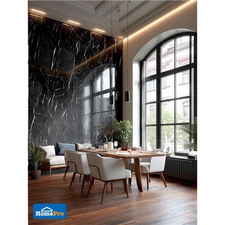 แผ่นตกแต่งผนัง SPC WALL PANEL 122x244 ซม. TARA ลอเรนต์ ดำ_3