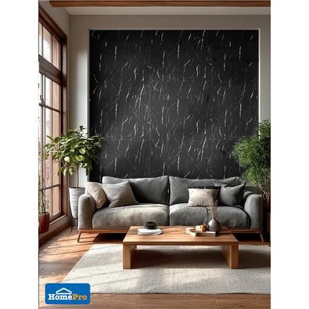 แผ่นตกแต่งผนัง SPC WALL PANEL 122x244 ซม. TARA ลอเรนต์ ดำ_4