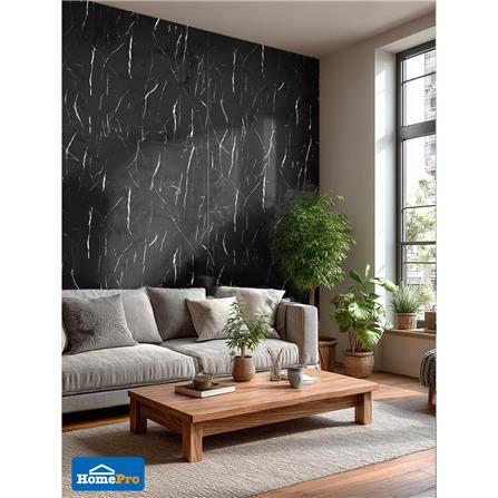 แผ่นตกแต่งผนัง SPC WALL PANEL 122x244 ซม. TARA ลอเรนต์ ดำ_6