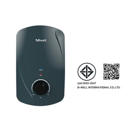 เครื่องทำน้ำอุ่น BWELL LUKA 3500 วัตต์ สีดำ_7