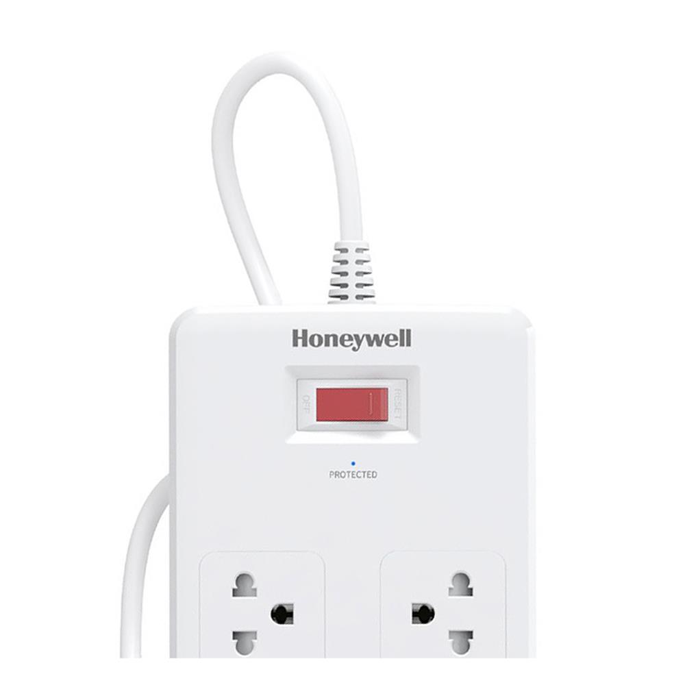 ปลั๊กป้องกันไฟกระชาก 8 ช่อง 2 USB 2 PD HONEYWELL