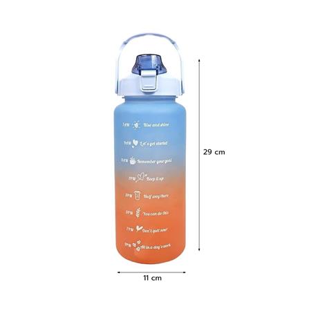 กระบอกน้ำพลาสติก TRITAN HANSEN 2 ลิตร สีฟ้าทูโทน_4