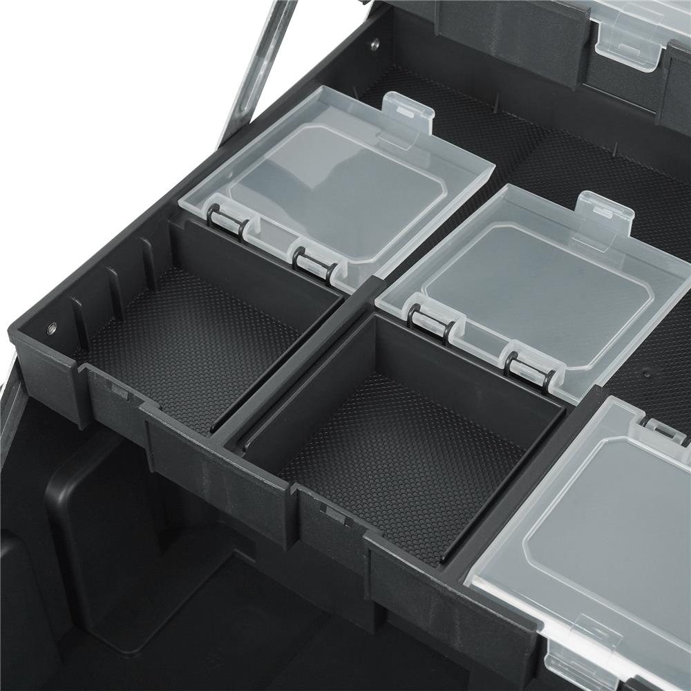 ชุดกล่องเครื่องมือมีล้อ 5IN1 MATALL PRO D51S4A สีดำ/ฟ้า