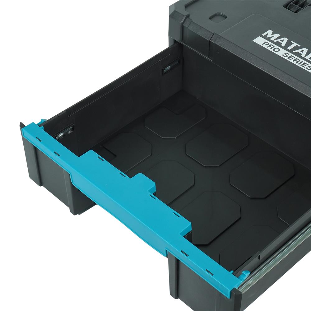 ชุดกล่องเครื่องมือมีล้อ 5IN1 MATALL PRO D51S4A สีดำ/ฟ้า