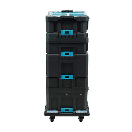 ชุดกล่องเครื่องมือมีล้อ 5IN1 MATALL PRO D51S4A สีดำ/ฟ้า_3