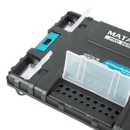 ชุดกล่องเครื่องมือมีล้อ 5IN1 MATALL PRO D51S4A สีดำ/ฟ้า_15