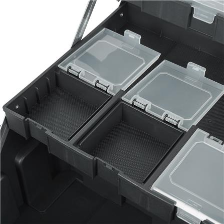 ชุดกล่องเครื่องมือมีล้อ 5IN1 MATALL PRO D51S4A สีดำ/ฟ้า_13