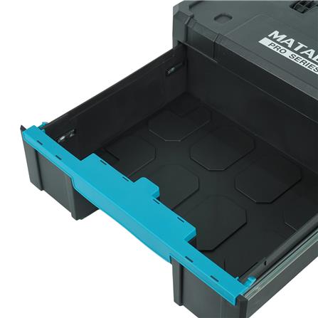 ชุดกล่องเครื่องมือมีล้อ 5IN1 MATALL PRO D51S4A สีดำ/ฟ้า_14