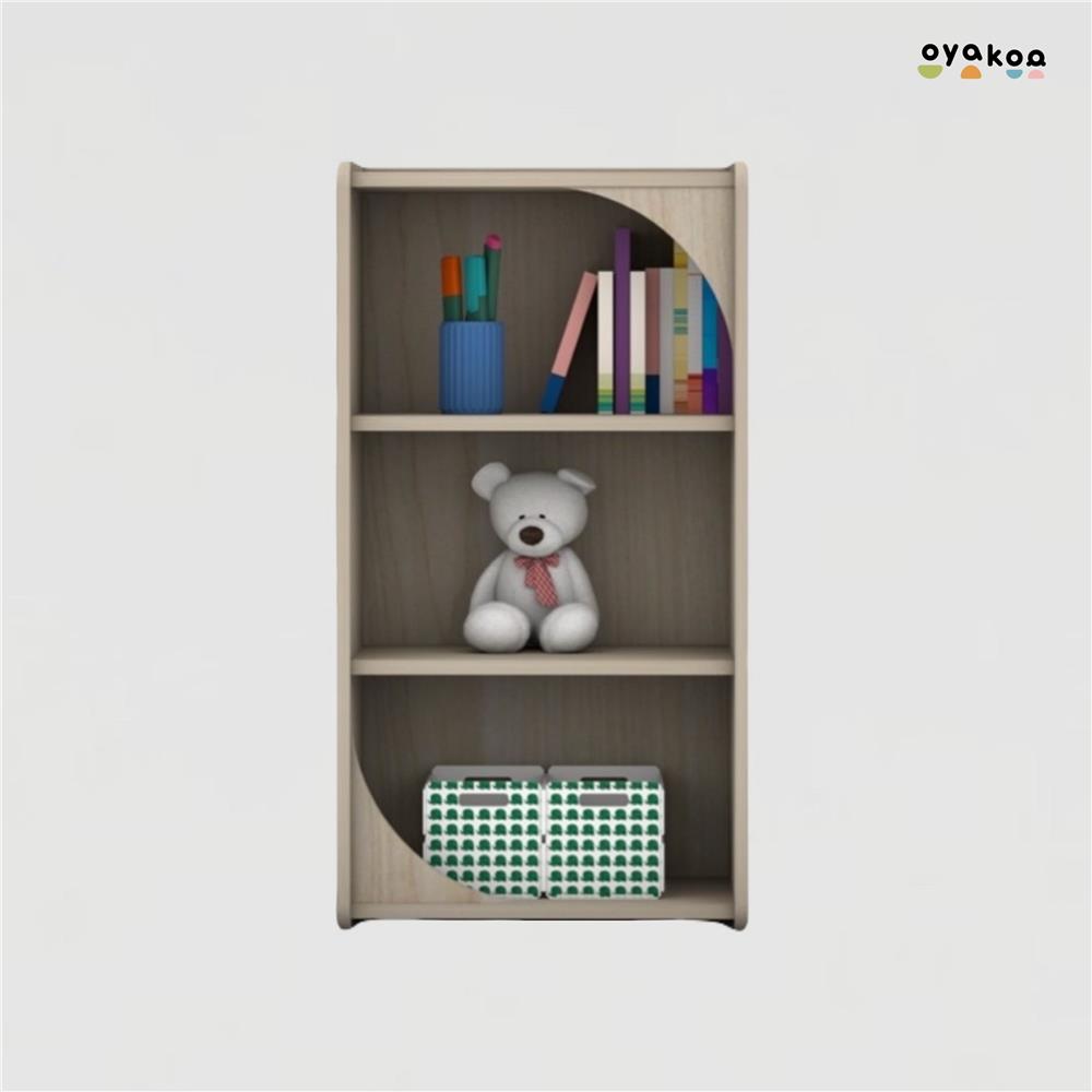 ตู้เก็บของโล่งสำหรับเด็ก 3 ชั้น OYAKOO CHARLIE&rsquo;S CUBE 42.3 ซม. สีไวท์โอ๊ค