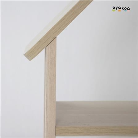 ชั้นวางของโล่งสำหรับเด็ก 3 ชั้น OYAKOO STELLA 48 ซม. สีโอ๊ค_2