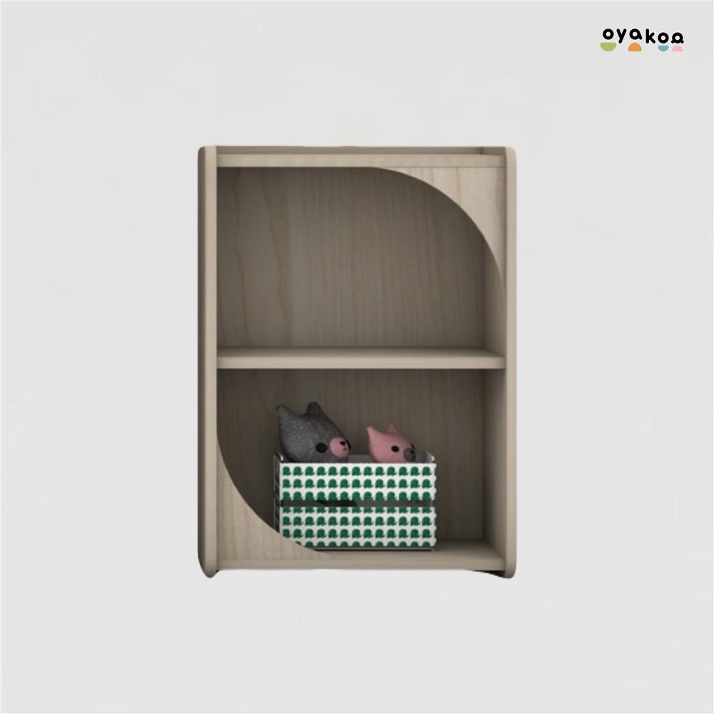 ตู้เก็บของโล่งสำหรับเด็ก 2 ชั้น OYAKOO CHARLIE&rsquo;S CUBE 42.3 ซม. สีไวท์โอ๊ค
