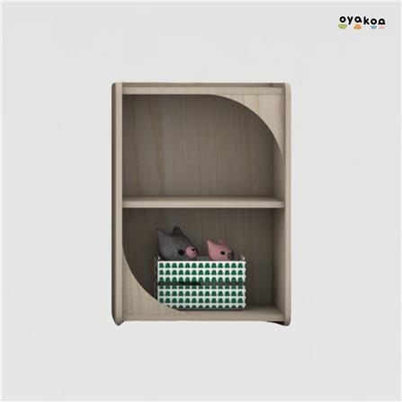 ตู้เก็บของโล่งสำหรับเด็ก 2 ชั้น OYAKOO CHARLIE’S CUBE 42.3 ซม. สีไวท์โอ๊ค_4