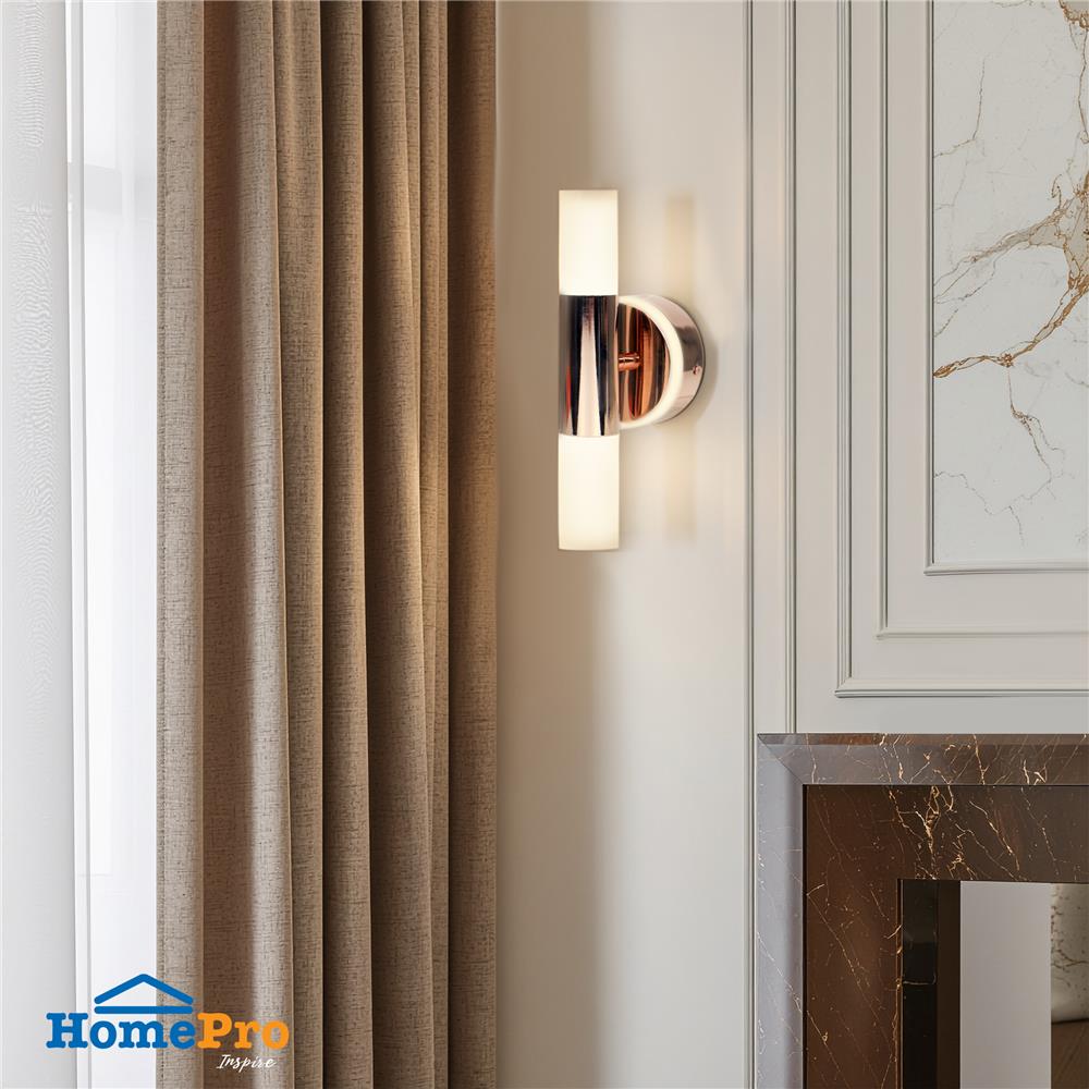 ไฟกิ่งภายใน LED CARINI MD008-360 9 วัตต์ DAYLIGHT/COOL WHITE/WARM WHITE สีขาว/ทอง 2 หัว