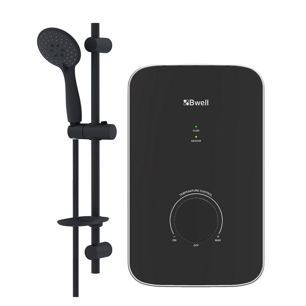 เครื่องทำน้ำอุ่น BWELL ELKA 5500 วัตต์ สีดำ