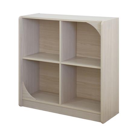 ตู้วางของโล่งสำหรับเด็ก 4 ช่อง OYAKOO CHARLIE'S CUBE 82.4 ซม. สีไวท์โอ๊ค_0