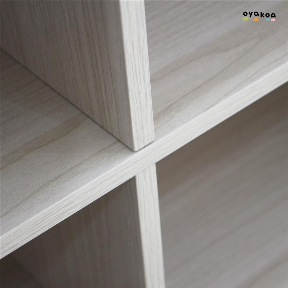 ตู้วางของโล่งสำหรับเด็ก 6 ช่อง OYAKOO CHALIE'S CUBE 82.4 ซม. สีไวท์โอ๊ค