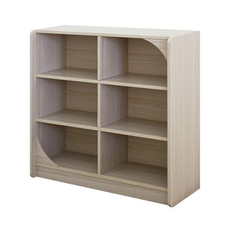 ตู้วางของโล่งสำหรับเด็ก 6 ช่อง OYAKOO CHALIE'S CUBE 82.4 ซม. สีไวท์โอ๊ค_0