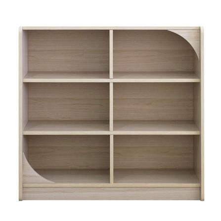 ตู้วางของโล่งสำหรับเด็ก 6 ช่อง OYAKOO CHALIE'S CUBE 82.4 ซม. สีไวท์โอ๊ค_1