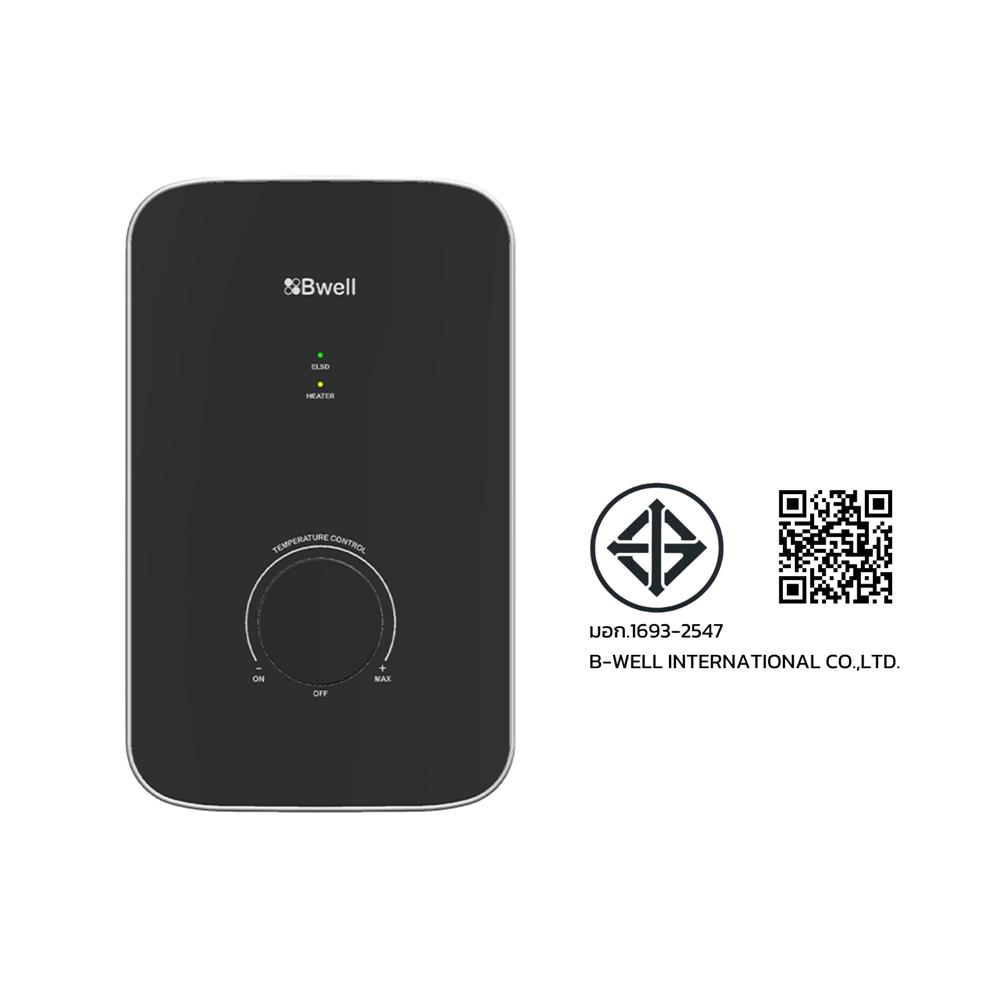 เครื่องทำน้ำอุ่น BWELL ELKA 3500 วัตต์ สีดำ