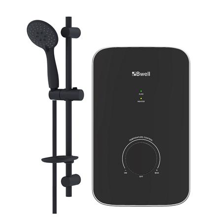 เครื่องทำน้ำอุ่น BWELL ELKA 3500 วัตต์ สีดำ_0