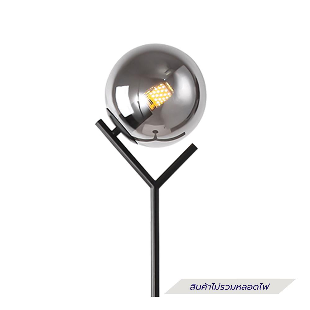 ไฟตั้งพื้น CARINI ML24314 สีใส/ดำ 1 หัว