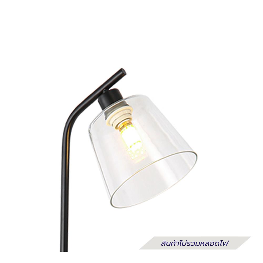 ไฟตั้งพื้น CARINI ML24318 สีใส/ดำ 1 หัว