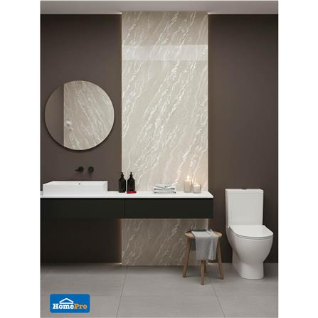 แผ่นตกแต่งผนัง SPC WALL PANEL 122x244 ซม. TARA โอปอล์ ครีม_4